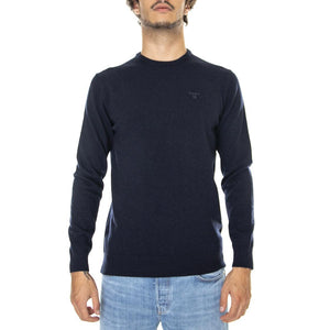 Essential Lambswool Crew Neck Navy - Maglione Girocollo Uomo Blu FW22-MKN0345-NY71  BARBOUR 