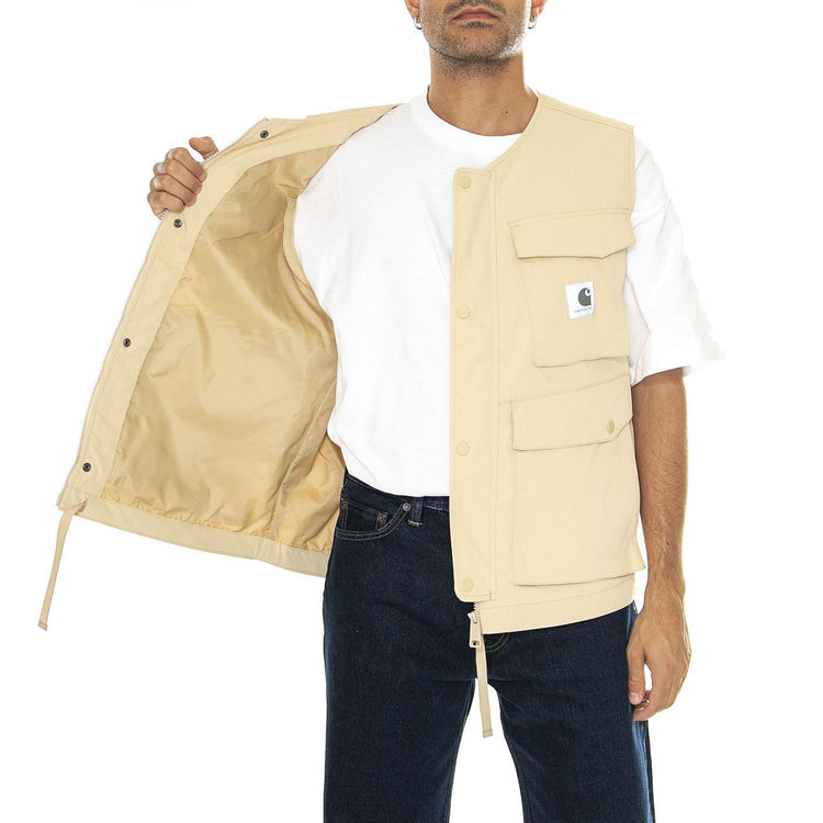 Balto Vest Cornsilk - Giacca Smanicata Uomo Beige I033615.29OXX  CARHARTT WIP 