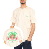 Obey Knowledge Is Power Tee Cream - Camiseta Cuello Redondo Hombre Beige Hombre OBEY
