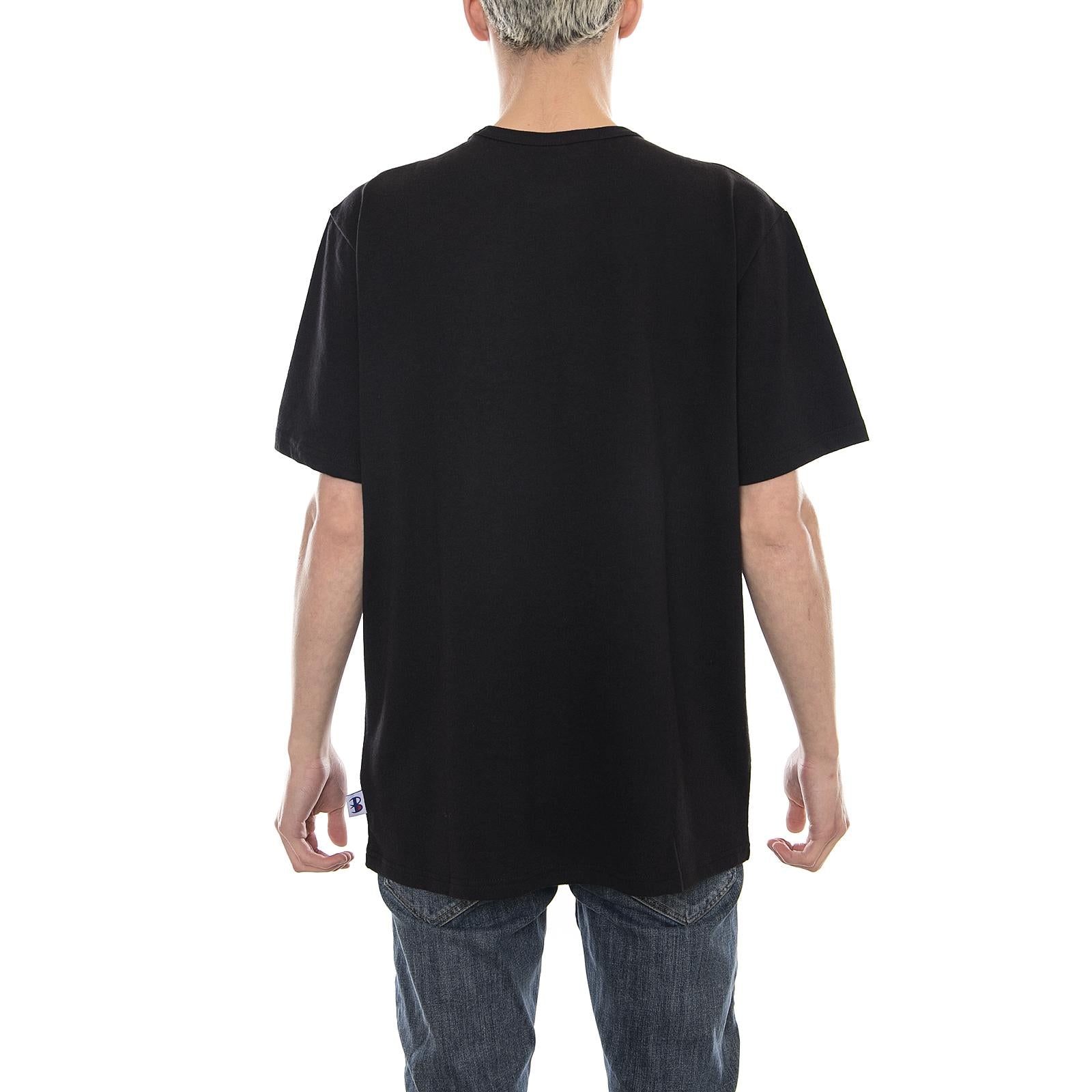 BEAMS X CHAMPION Crewneck T-Shirt Black 211877-NBK  CHAMPION 