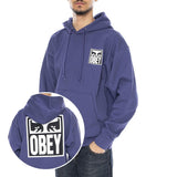 Obey Eyes Icon 2 Fleece -- Sudadera Hombre Skipper Azul Hombre OBEY