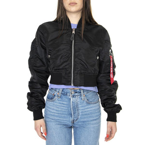 W' MA-1 Boxy - Giacca Estiva Donna Nera 136008-03  ALPHA INDUSTRIES 
