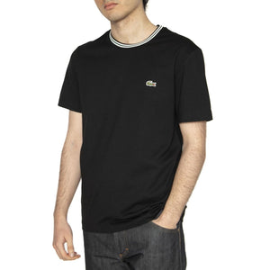 T-Shirt 031 Black - Maglietta Girocollo Uomo Nera TH9903-031  LACOSTE 